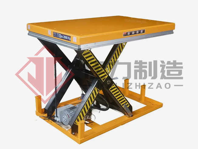 电动液压升降台| 500kg 承载能力和 1.5M 举升力，稳定的装配和物流工作定位