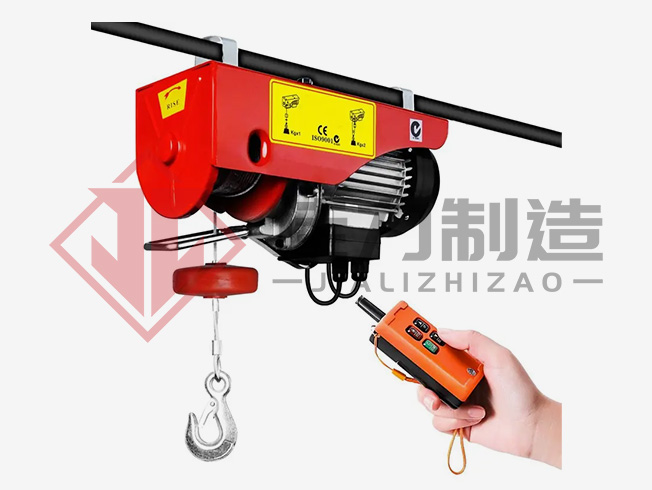 微型电动葫芦| 360kg 承载能力和 10M 升力，紧凑轻便，适合车间和 DIY 使用