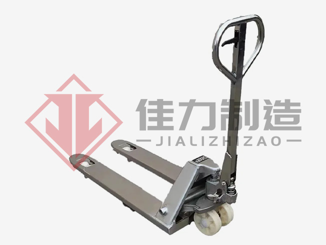 不锈钢手动托盘车| 2.5吨容量，耐腐蚀，适用于食品制药行业
