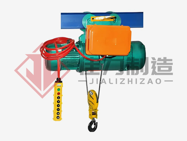 钢丝绳葫芦| 2T 容量和 10M 提升力，用于工业提升的坚固电动葫芦